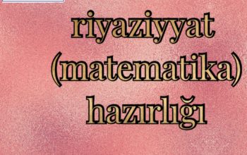 Riyaziyyat hazırlığı