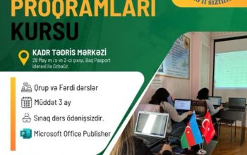 Ofis proqramları kursu 2024